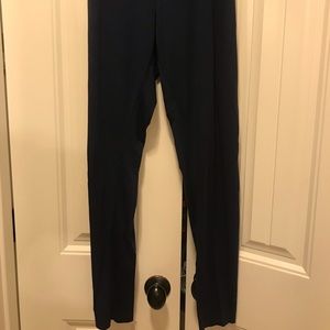 Navy leggings, maternity, large pea in the pod